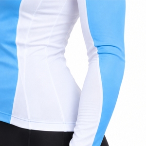 Maillot de Ciclismo Personalizado para Mujer, Manga Larga, Transpirable, Ligero, Cómodo, de Secado Rápido, Elástico, Spandex/Poliéster, Alta Calidad - Product Image 6