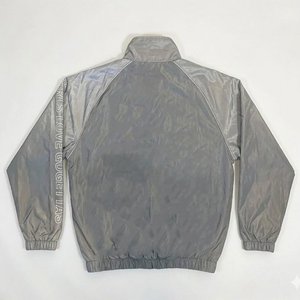 High Selling Custom Logo Grey Men's Nylon <b>Wind</b> <b>Breaker</b> Sets For Summer Washable Breathable Vintage Men Sets Streetwear Jackets - Product Image 3