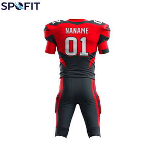 Uniforme de Fútbol Americano Personalizado con Tela de Secado Rápido para Clubes, Escuelas y Jugadores de Liga - Product Image 5