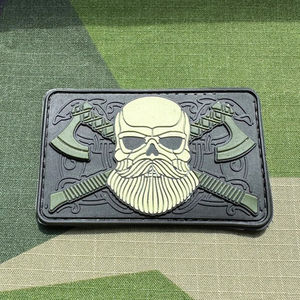 Parche de PVC en relieve con logotipo personalizable de alta calidad, el más popular de temporada, para uso personalizado - Product Image 3