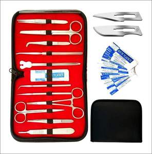 Nouveauté : Kit de dissection manuel en acier inoxydable pour étudiants - Outils de dissection pour étudiants en entomologie et anatomie - Product Image 2