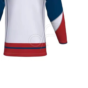 เสื้อฮอกกี้น้ำแข็งดีไซน์ยอดนิยม ออกแบบโลโก้ของคุณเอง เสื้อฮอกกี้น้ำแข็งไซส์ใหญ่สำหรับผู้ใหญ่ - Product Image 5