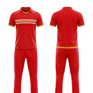 <b>Cricket</b> Uniform Set Unlimited Sublimation Design Options Printed 100% Polyester | Men Women Adults <b>Cricket</b> Wears Polo Shirt - Product Image 5