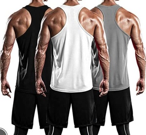 Camiseta Deportiva de Verano para Hombre, de Secado Rápido, Transpirable, Ecológica, de Algodón/Poliéster, para Fitness, Culturismo, Informal - Product Image 5