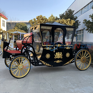 Electric Royal Carriage Princess Wedding Carriage Royal Style Four-wheeled Royal Carriage Is on Sale - Product Image 6