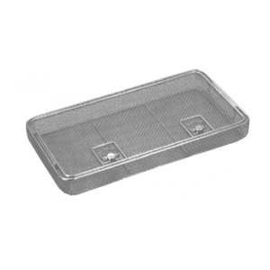 Panier à instruments médicaux en acier inoxydable, grand format, réutilisable, en treillis métallique - Product Image 5