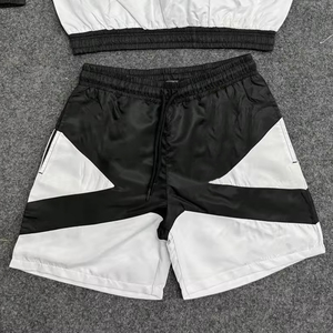 Pantalones Cortos Vintage para Hombre, Talla Grande, Cintura Elástica, Transpirables, Impermeables, de Secado Rápido, Spandex/Algodón, Diseño Moderno, Lavables - Product Image 3