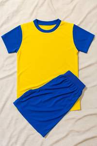 Ensemble de maillots de football pour adultes en gros, 100 % polyester, respirant, antibactérien, séchage rapide, équipe Fulham, unisexe, pour les sports d'équipe - Product Image 4