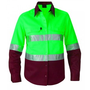Camiseta de Trabajo Personalizada de Manga Corta OEM de Secado Rápido, Ropa de Seguridad Vial de Alta Visibilidad, Camiseta Reflectante para Construcción y Seguridad - Product Image 6