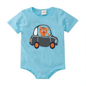 ชุดรอมเปอร์เด็กแรกเกิดผ้าฝ้ายออร์แกนิคผสมใยไผ่แบบสั่งทำพิเศษ ติดกระดุมแป๊ก สีสันสำหรับเด็กผู้ชายและเด็กผู้หญิง เหมาะสำหรับฤดูหนาว ชุดบอดี้สูทเด็กทารก รับผลิตแบบ OEM ขายส่งจากอินเดีย - Product Image 1