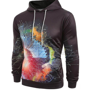 Sweat-shirts à capuche unisexes en polaire épaisse, vierges, sublimables, écologiques, avec impression graphique personnalisée, pour la vente en gros en hiver - Product Image 1