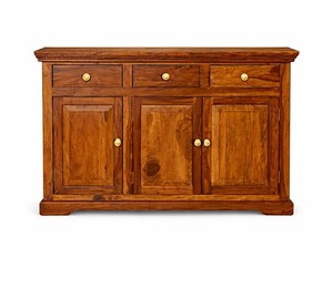 Pindel Handicraft Indian Solid wood Wooden Console Table & <b>Sideboard</b> 45 Inch Credenza Traditional Home Furniture - Product Image 4