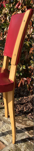 Chaises de salle à manger en cuir à cadre massif de style moderne, vente chaude en gros, meubles en bois élégants pour villa intérieure - Product Image 3