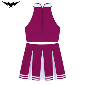 Uniforme de cheerleading pour adultes Bigetron Sports, tissu en spandex/polyester, style chemises, poids du tissu 380g, imprimé par transfert thermique - Product Image 4