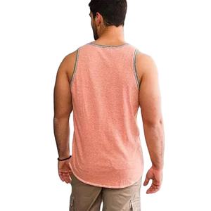 New Sleeveless Sports Tank for <b>Men</b> Breathable Lightweight Quick Dry <b>Gym</b> <b>Vest</b> Custom Fitness Apparel Manufacturer MOQ Friendly - Product Image 2