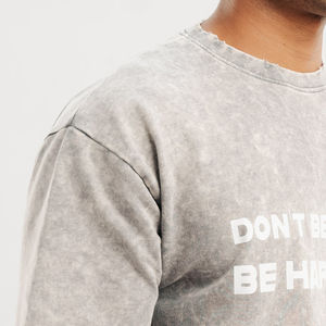 T-shirt professionnel de 275 grammes, poids lourd, 100% coton, T-shirt pour homme, impression personnalisée du logo, designs de T-shirts, T-shirts pour hommes - Product Image 2