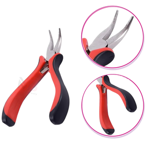 Nuevas Pinzas para Extensiones de Cabello, Pinzas para Abrir y Retirar Anillos Micro Nano, Embalaje Ecológico, Logotipo Personalizado - Product Image 2