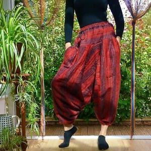 Pantalón Afgano de Lana de Invierno de la Mejor Calidad, Estilo Bohemio, Unisex, GC-AP-126, para Exportación Mundial desde India. - Product Image 4