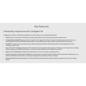 Lumis 150 vpap ST พร้อมเครื่องทำความชื้น - Product Image 3