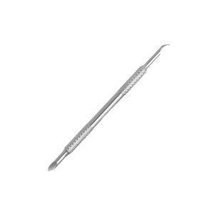 Precio de fábrica: Empujadores de cutículas Nghia de doble punta de acero inoxidable 2 en 1, removedores de cutículas muertas y removedores de gel acrílico - Product Image 6