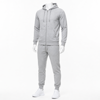 Ensembles de survêtements OEM de haute qualité, respirants, pour hommes, pour l'entraînement et le jogging, avec logo personnalisé, survêtements de sport surdimensionnés, couleur unie, hiver
