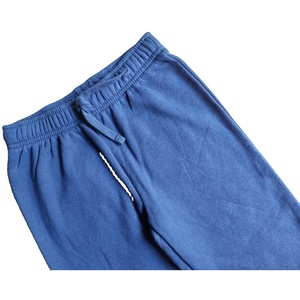 Pantalon droit décontracté 100% coton léger pour garçons design intelligent avec taille élastique étiquettes de marque prix personnalisé vente en gros - Product Image 2