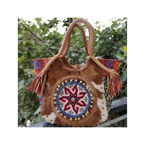 Traditional Tribal Banjara <b>Bags</b> Handcrafted Mirror Work Embroidery Tote <b>Bag</b> Bohemian Style Ethnic Shoulder <b>Bag</b> for Women - Product Image 3