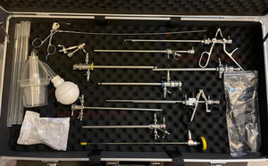 Kit chirurgical d'urologie F.J. INTERNATIONAL TURP de haute qualité FJI-7431 en acier inoxydable, ensemble de voie inférieure à alimentation manuelle, réutilisable - Product Image 2