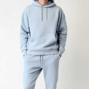 Conjunto Deportivo para Hombre, Estilo Urbano Americano, Moderno y Duradero, de Felpa, 2 Piezas, MOQ Bajo, Ropa Deportiva de Moda 2026 - Product Image 3