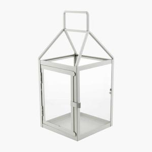 Lanterne en fer au design vintage et tendance, décoration de Noël et de la Saint-Valentin, design moderne, écologique, durable, porte-bougie d'intérieur - Product Image 1