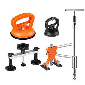 Kit de 107 piezas para eliminación de abolladuras sin pintura, con extractor de abolladuras tipo puente Golden Lifter, martillo deslizante, extractor de abolladuras tipo T y ventosa, para equipos de reparación de carrocerías - Product Image 2