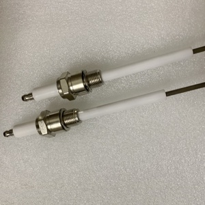 Tùy chỉnh hình dạng khác nhau Chất lượng cao alumina Al2O3 gốm đánh lửa bugi alumina gốm Pin kim - Product Image 3