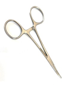 คีมคีลลี่สแตนเลสสตีล XELTECH SURGICAL OEM แบบโค้งและแบบตรง สำหรับหนีบหลอดเลือดดำในศัลยกรรม รุ่น XS-ES-01 สำหรับโรงพยาบาล - Product Image 3