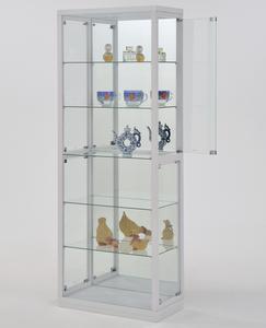 Vitrine en verre trempé de style français moderne, mobilier polyvalent pour hôtel, atelier, salon, bar à domicile, supermarché - Product Image 2
