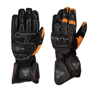 Motorcycle Riding Full Finger Protection Anti-Fall Alpine Motocross Short <b>Gloves</b> Black Motor Bike <b>Gloves</b> - Product Image 1