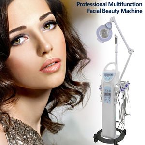 Appareil de beauté multifonctionnel authentique 9 en 1 : vaporisateur facial chaud, <span class=keywords><strong>brosse</strong></span> <span class=keywords><strong>rotative</strong></span>, nettoyage du <span class=keywords><strong>visage</strong></span> - Product Image 5