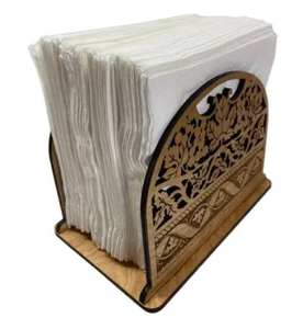 Wholesale Seller Wooden <b>Tissue</b> <b>Box</b> with Floral Designed Rectangle Shaped Trendy Style Wooden <b>Tissue</b> <b>Box</b> For Sale - Product Image 3