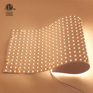 Raymates IP20 24W LED flexible découpable 1800K-6500K Couleur 80 CRI led éclairé comptoir de bar en marbre translucide