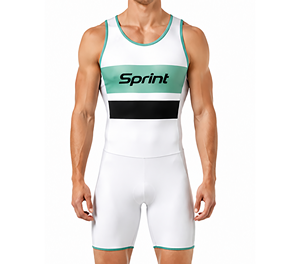 Ensemble d'aviron une pièce avec impression par sublimation Uniforme d'aviron de club personnalisé pour hommes et femmes - Product Image 4