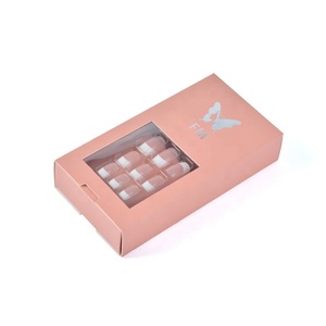 Caja de papel recubierto personalizada de Vietnam, materiales reciclados, cajas de embalaje de cosméticos de belleza, caja de Color de uñas postizas para pequeñas empresas - Product Image 2
