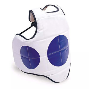 Protège-poitrine pour hommes de qualité supérieure, nouvelle arrivée, cuir véritable, écologique, respirant, protection corporelle pour le kick-boxing et la boxe - Product Image 2