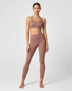 Conjunto de Yoga de Moda con un Solo Hombro, Traje Deportivo sin Costuras de Cintura Alta para Mujer, Ropa de Gimnasio Estética - Product Image 1