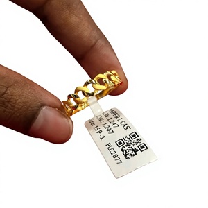 22K Solid Gold Cuban Link <b>Ring</b> Minimalist Unisex Band Daily Wear Fine Jewelry Lightweight Gold <b>Finger</b> <b>Ring</b> High Quality - Product Image 2