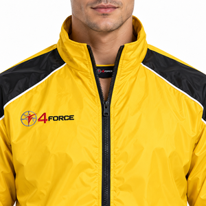Ensemble de survêtement coupe-vent pour homme de qualité supérieure, veste de sport décontractée, pantalon, matière polyester légère, résistant au vent, respirant - Product Image 5