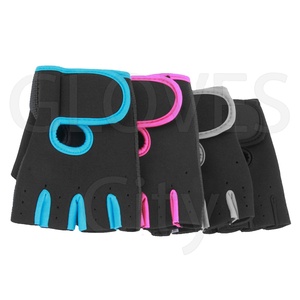Guantes de fitness de cuero de neopreno unisex con agarre cómodo esencial para ejercicio en casa gimnasio levantamiento de pesas entrenamientos por GLOVES City - Product Image 3