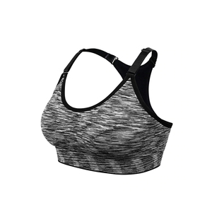 Sujetador Deportivo de Yoga sin Costuras para Mujer, Personalizado al por Mayor, de Alta Calidad, Transpirable, Cómodo, de Secado Rápido, en Spandex/Poliéster - Product Image 4