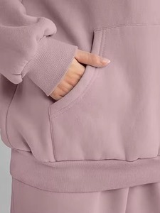 Nouvel ensemble survêtement femme : sweat à capuche et pantalon de jogging, tenue personnalisée imprimée, ensemble assorti pour femme - Product Image 6