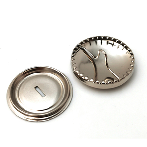 Prym 49E29 Garment Accessories 29MM <b>Cover</b> <b>Buttons</b> Shank Back DIY Handmade Accessories, 100sets Per Box - Product Image 2