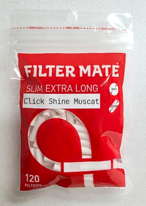 Tubes filtrants extra longs, 120 unités, embouts filtrants fins blancs 6 mm x 22 mm pour accessoires de fumeur - Product Image 1