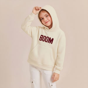 PIHA <b>SPORTS</b> Women's Solid ODM Sweatshirt Tops Casual Pullover Fleece Hooded <b>Jumper</b> Waterproof Winter 100% Polyester - Product Image 2